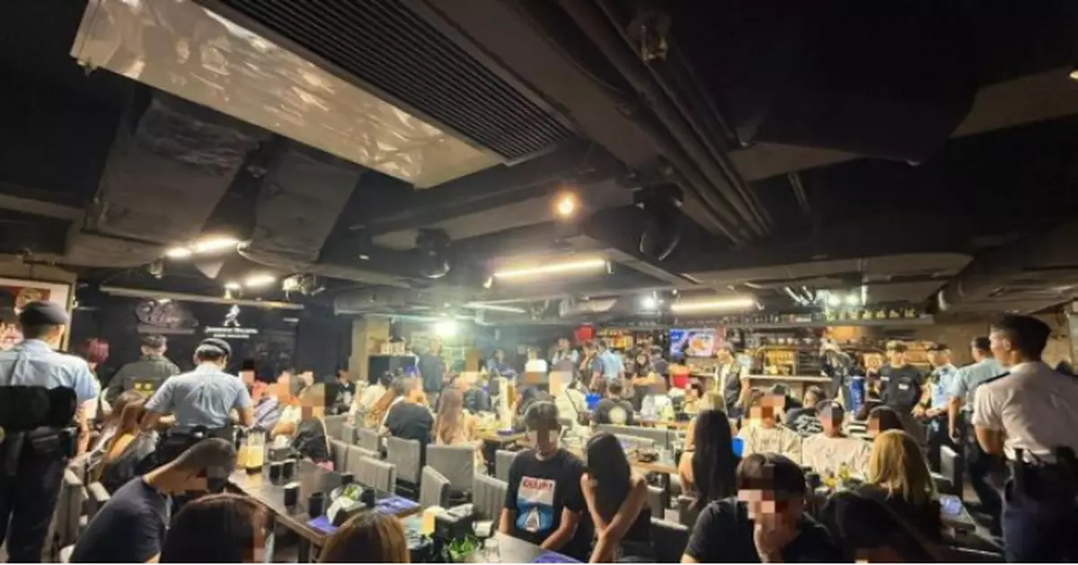 警方大規模反黑拘82人