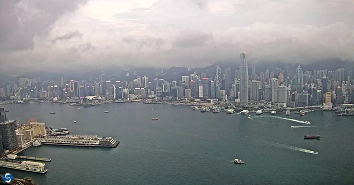天文台發特別天氣提示 指強雷雨區可能在未來兩三小時影響本港