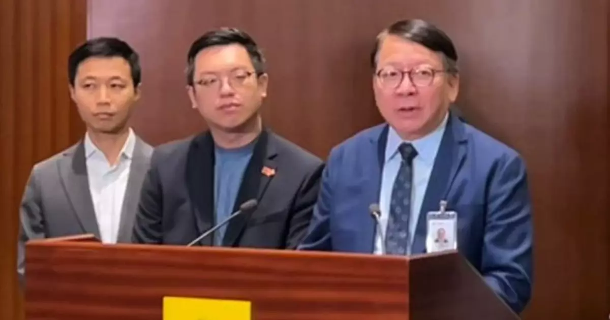 陳國基稱政府有完整方法應對極端天氣　機制行之有效