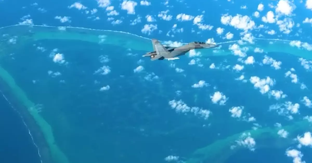 解放軍組織海空兵力 黃岩島領海領空及周邊戰備警巡