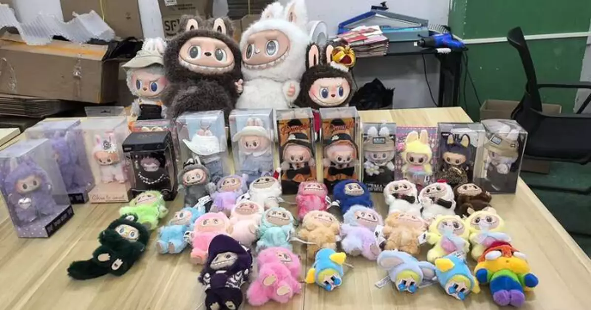 上海破獲假貨集團 1:1高仿Labubu「防偽碼都係假」 專家教路辨真偽​​