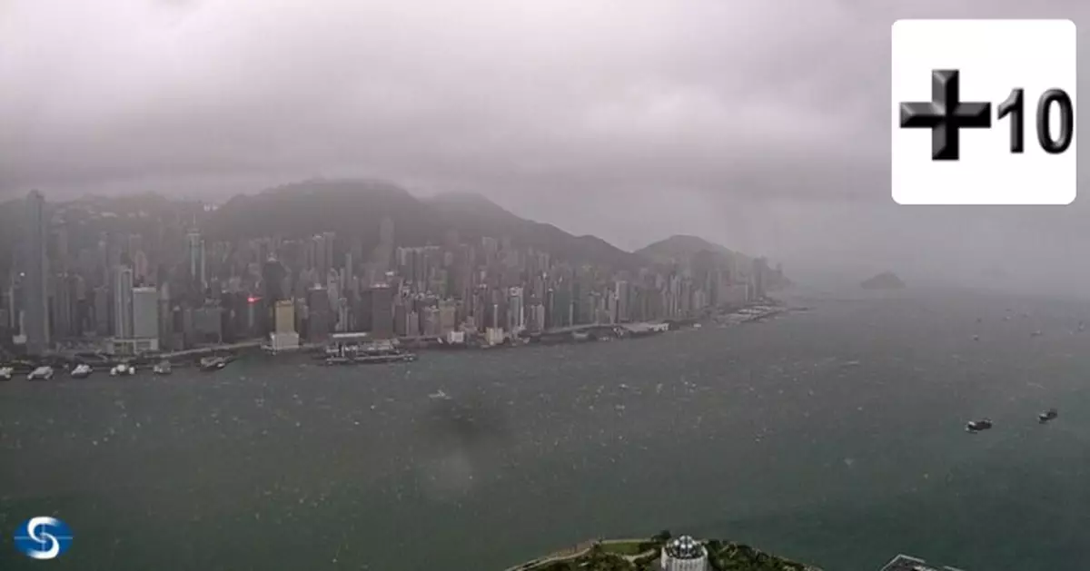 風暴韋帕｜天文台：料10號颶風信號維持至周日下午初時