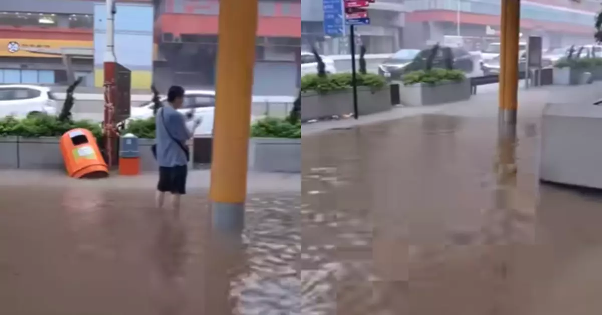 風暴韋帕｜龍翔道一度水浸黃大仙站感應器曾亮起  港鐵加裝防洪閘車站無受影響