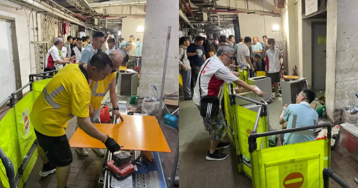 益豐大廈有望周一凌晨2時全部恢復電力  多部門群策群力助居民生活盡快復常