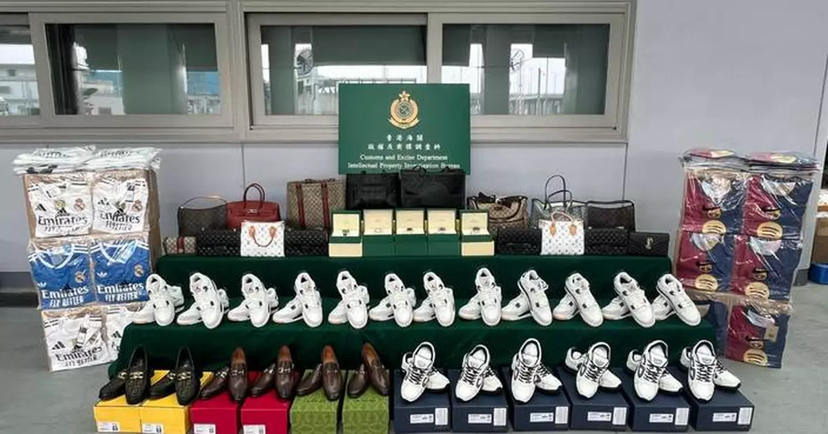 海關港珠澳大橋截查入境貨車檢值170萬冒牌貨　53歲司機被捕