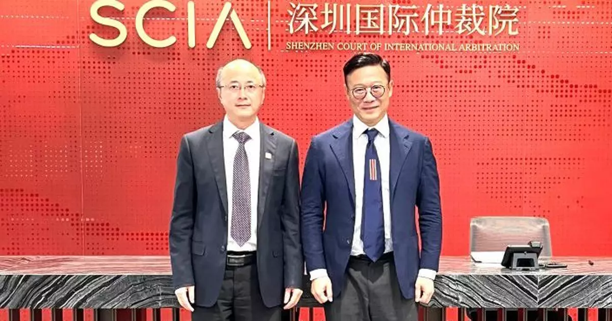 張國鈞到深圳探討兩地體育爭議解決領域發展和協作