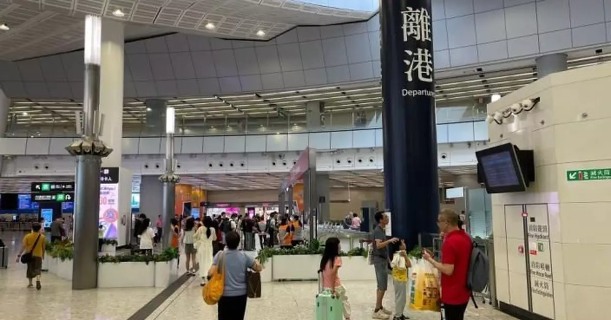 高鐵服務正常 西九龍站C出入口暫時關閉