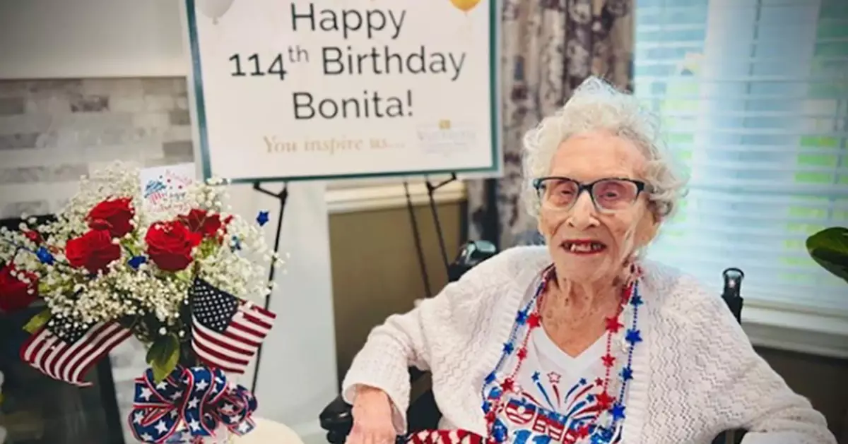 美人瑞迎114歲生日 自揭長壽秘訣是常食一食物 與丈夫事業有關