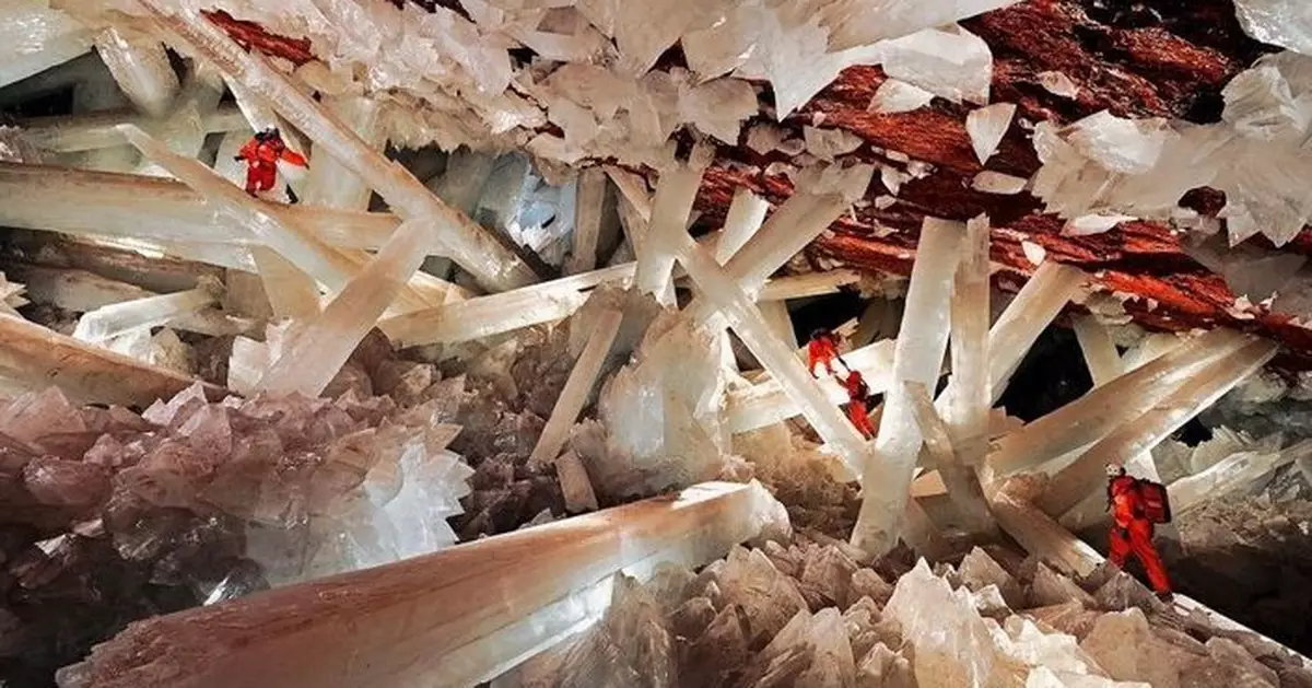 墨西哥水晶洞美到似「西斯汀禮拜堂」惟逗留逾10分鐘或喪命