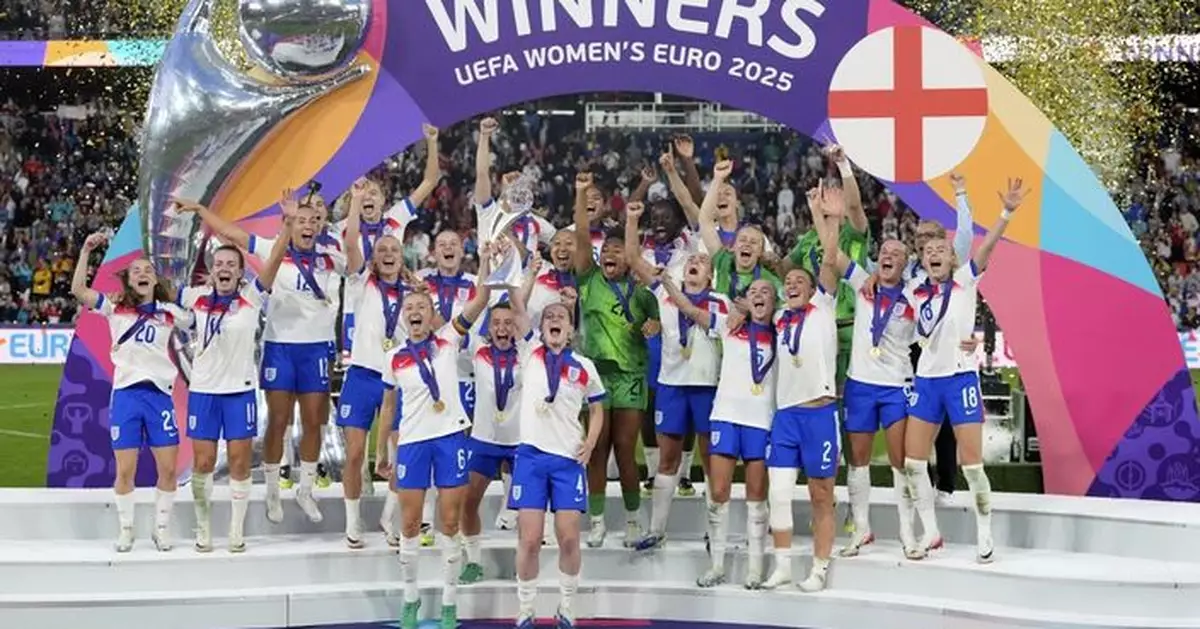 英格蘭互射十二碼擊敗西班牙　成功衛冕女子歐洲國家盃