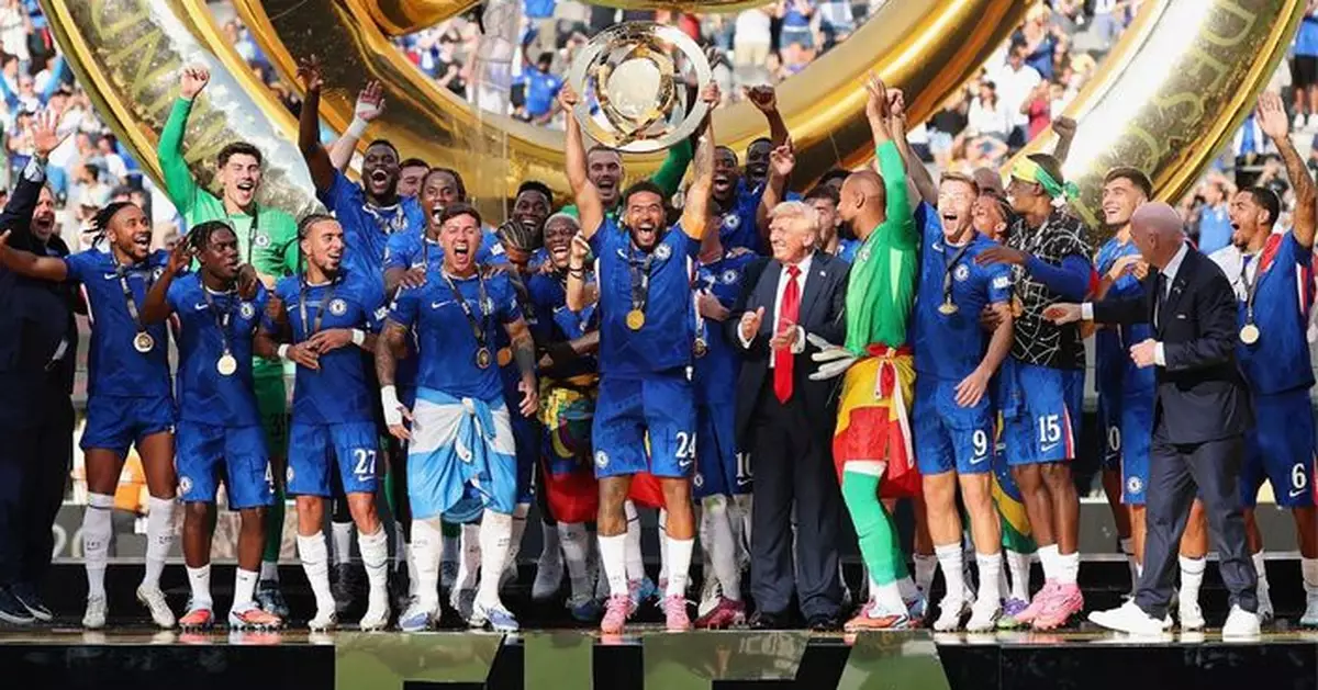 車路士3:0挫巴黎聖日耳門在世冠盃封王