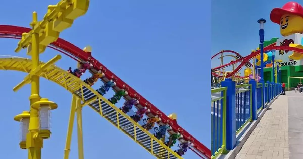 試營運狀況不斷！上海樂高樂園過山車突停擺 遊客高溫下懸空受困