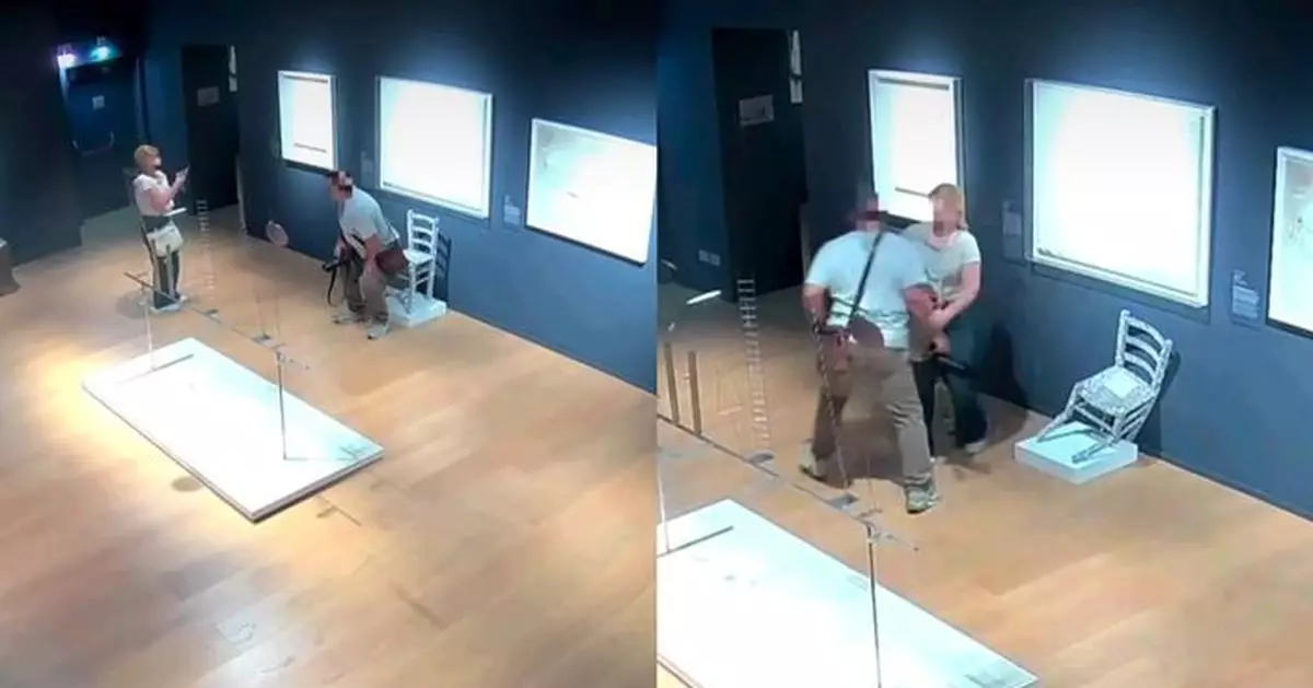 撞爛畫像、破壞水晶椅！「自拍災難」連環爆 意美術館祭禁令保護藝術品