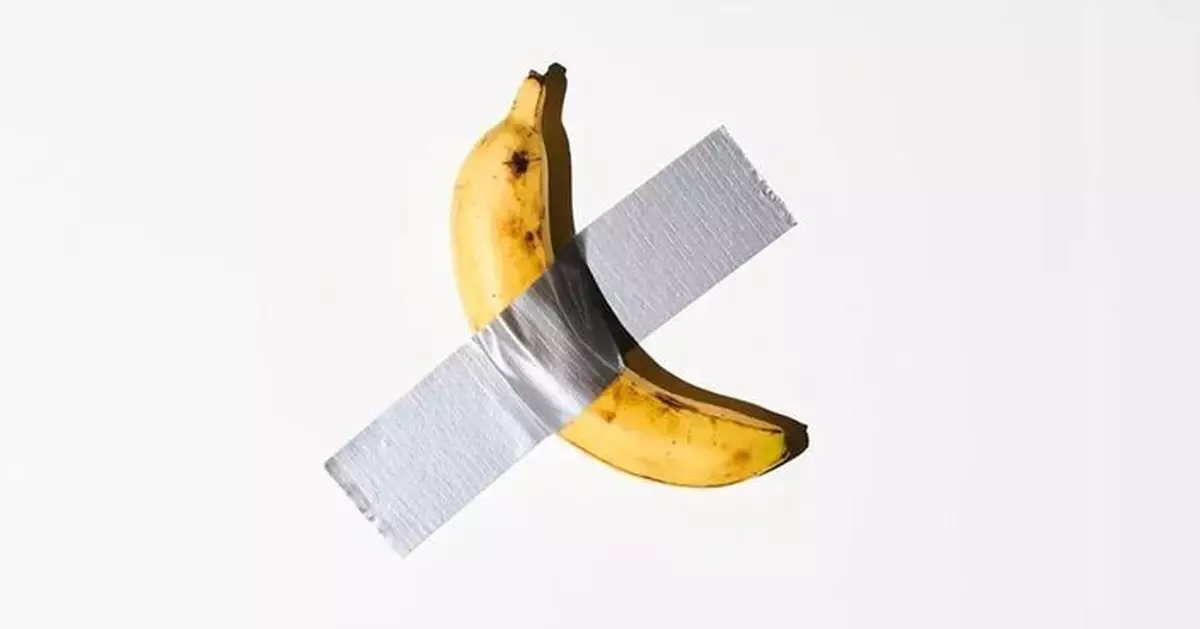 620萬美元香蕉又被吃！藝術家卡特蘭失望：為何不吃膠帶？