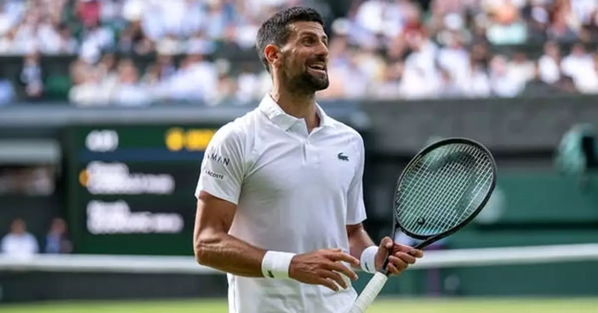 溫網祖高域晉四強　將與冼拿爭入決賽