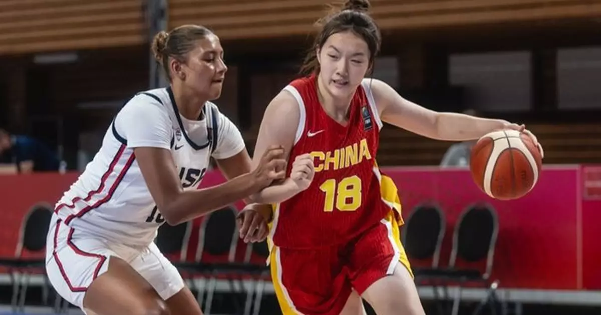 U19女籃世界盃16強美國隊122:57國家隊　籃板球成關鍵