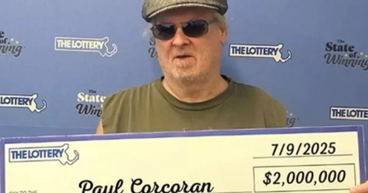 美漢誤買兩張同號彩票中獎 獲雙倍幸運贏逾1500萬