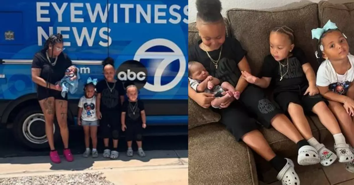 誕下第4胎！美國女4名子女同天生日 罕見巧合震驚醫護網民