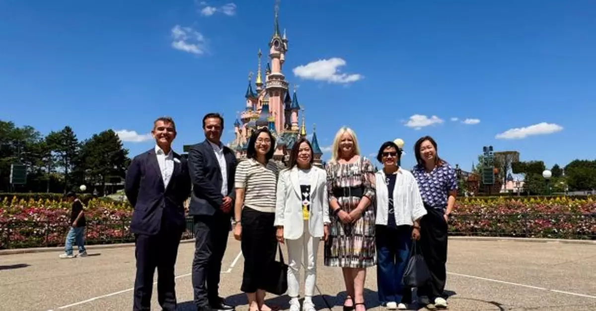 羅淑佩訪巴黎參觀迪士尼樂園及晤當地官員冀促進兩地更緊密交流