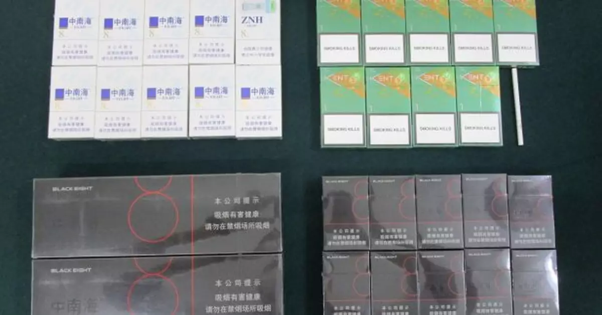 經落馬洲抵港女子管有近千支未完稅香煙囚４星期