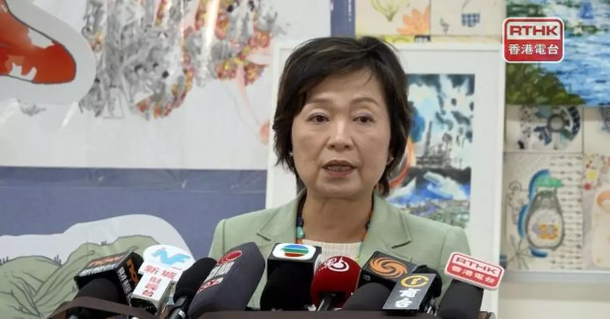 DSE放榜｜蔡若蓮勉勵考生文憑試非終點　不同出路都可很精彩