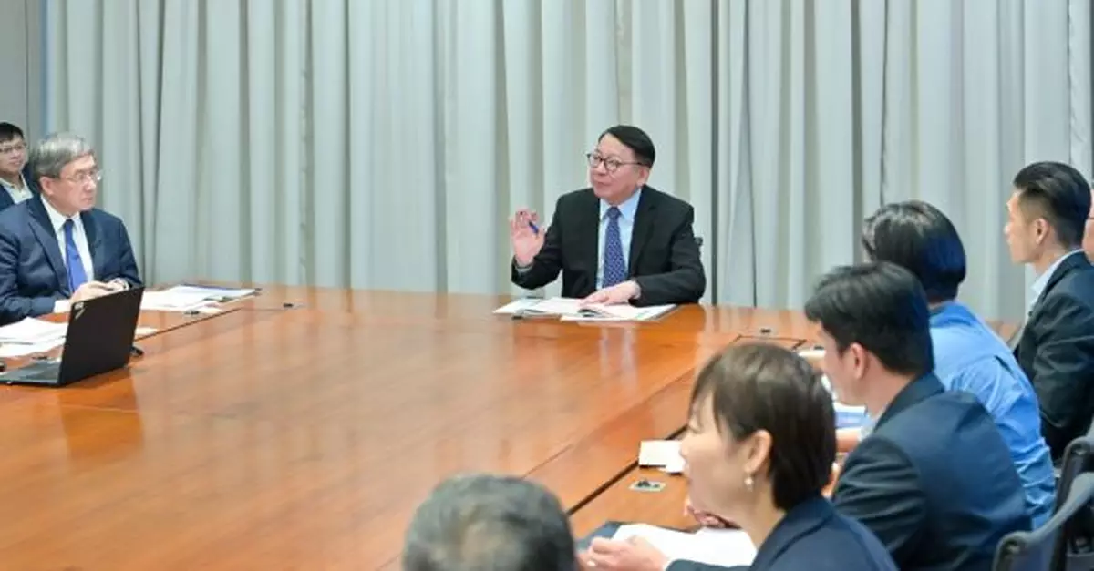 跨部門應對會議　明日日間考慮發三號信號及評估是否須發更高信號