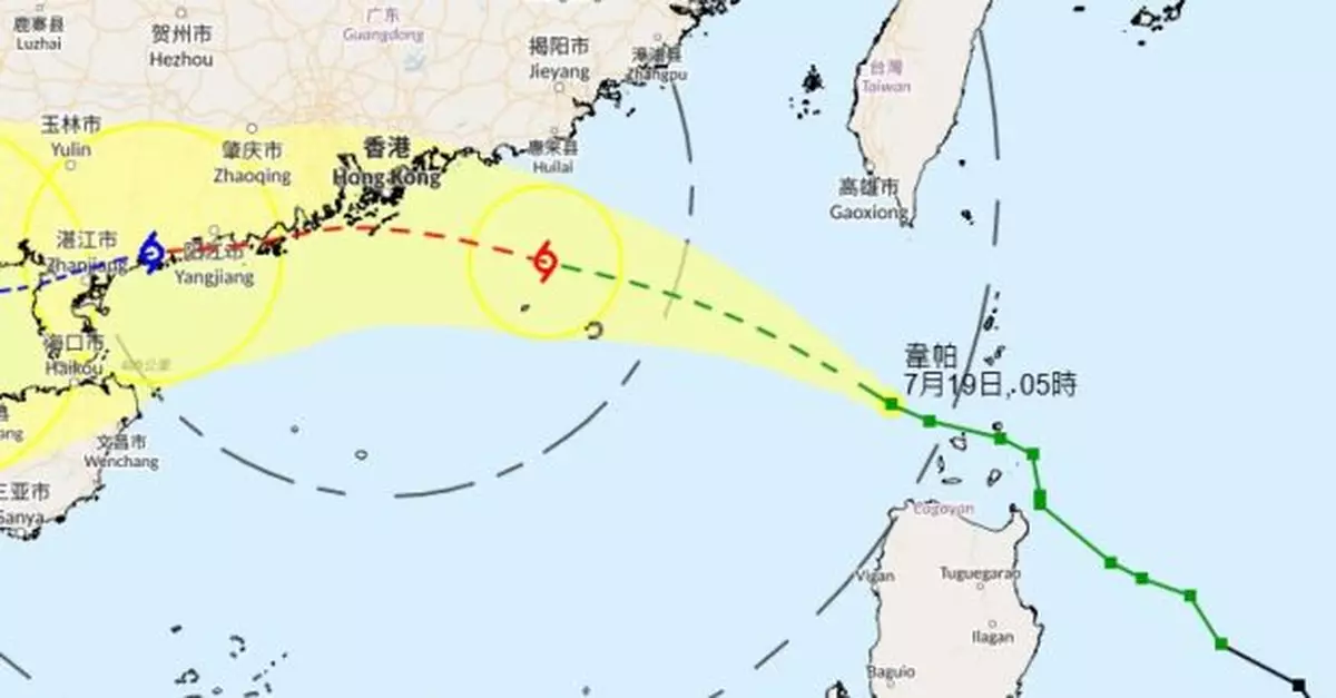 天文台考慮下午初時改發三號信號　評估是否明日初時改發更高信號