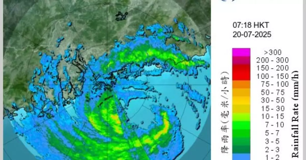風暴消息｜天文台視乎風力變化評估是否需要發出十號颶風信號
