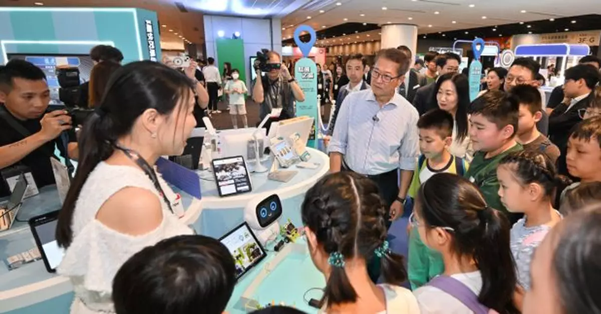陳茂波:對發展創科鎖定目標不放鬆 一張藍圖繪到底