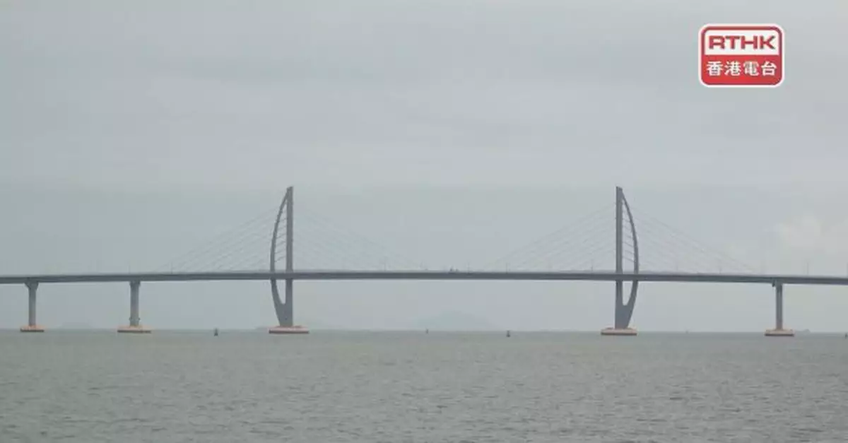 風暴消息｜港珠澳大橋午夜起恢復正常通行及通關服務