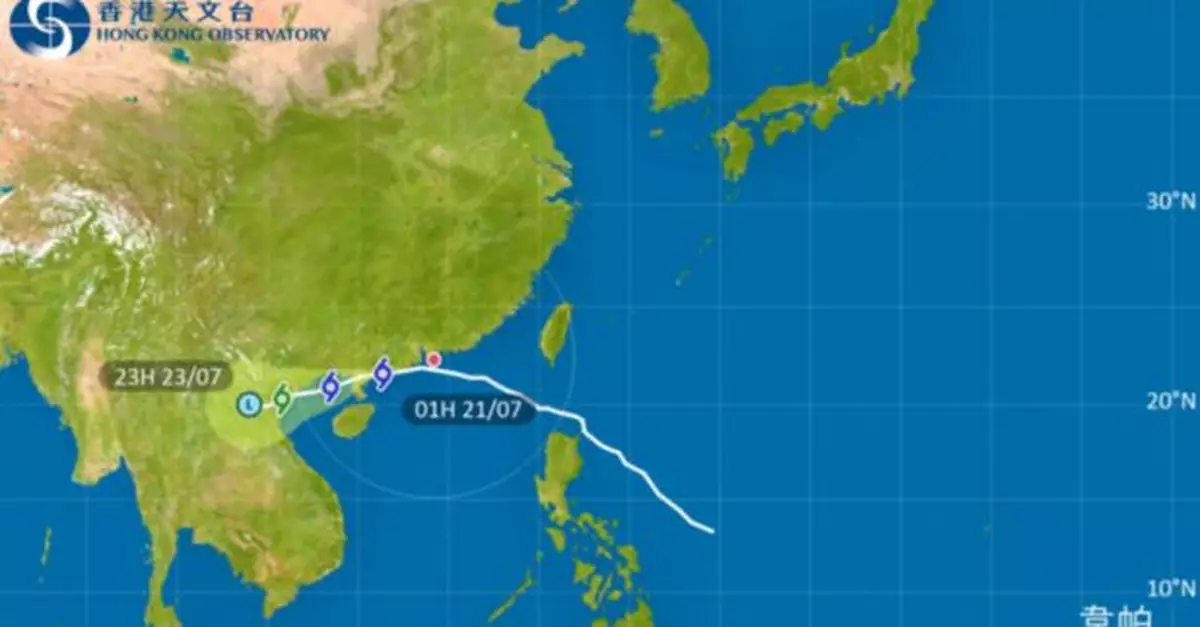 風暴消息｜天文台稱當韋帕威脅進一步減低會改發一號戒備信號