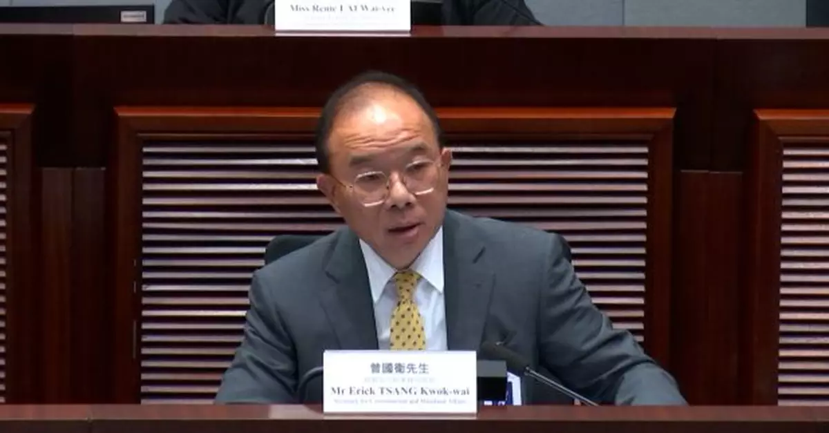 曾國衞︰為投票率定硬指標屬不切實際　惟不等於沒追求