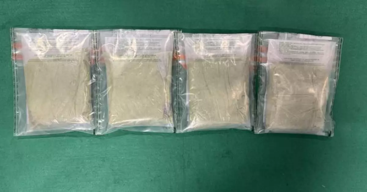 19歲青年被捕涉經機場偷運約兩公斤懷疑冰毒