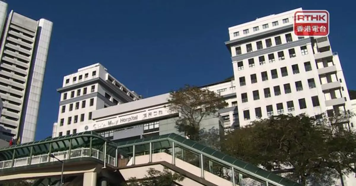 瑪麗醫院有工人進行升降機工程時被困　消防到場救援