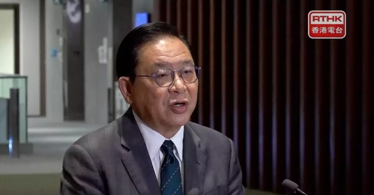 林健鋒稱政府主動對外說清香港實況及優勢 有助加強投資者信心