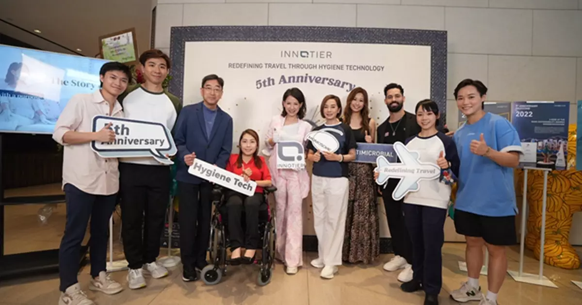 INNOTIER慶祝品牌成立五週年 持續改寫「科技」與「時尚」界 與影后毛舜筠聯乘推出MOMOZONE最新系列