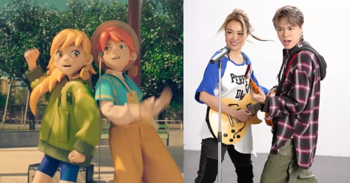 容祖兒×張敬軒化身動畫角色 宣傳麥當勞新醬「WOW！」