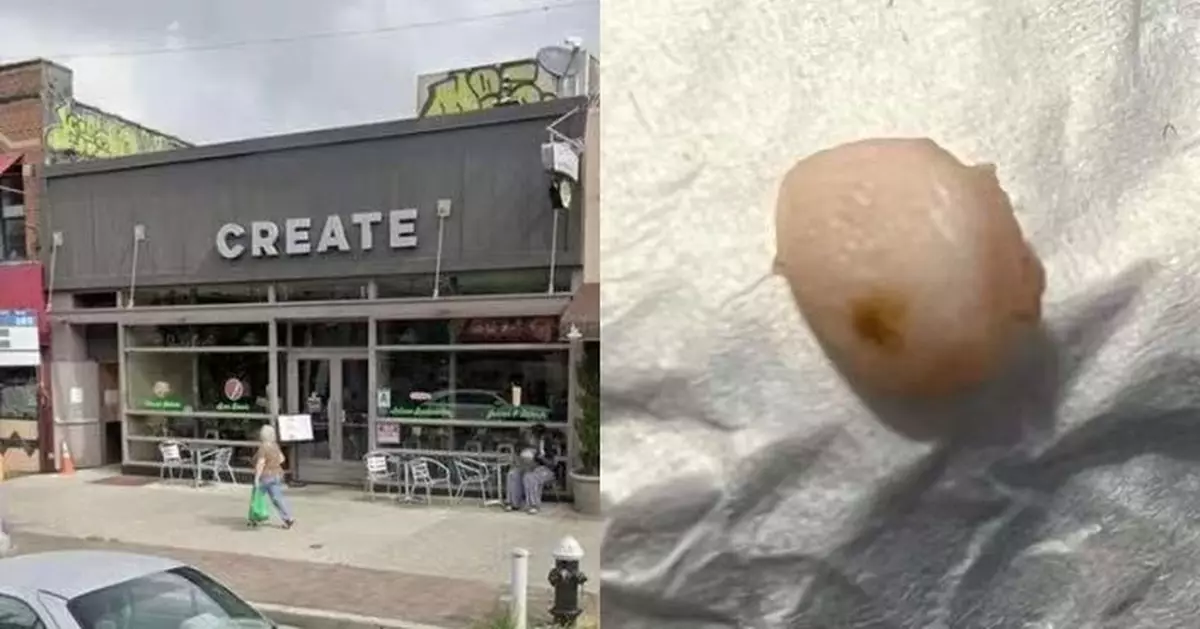 食雞肉捲疑食到「人類手指」 美國女怒提告求償反遭餐廳控誹謗