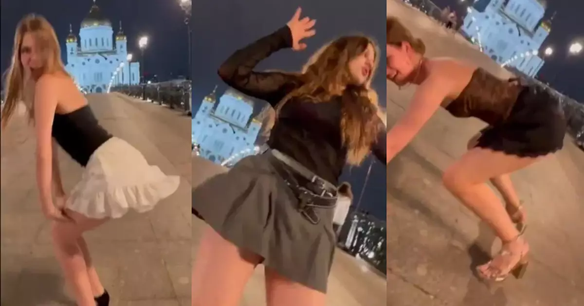 莫斯科知名教堂前大跳「電臀舞」拍片po網 3女大生遭判刑兼退學