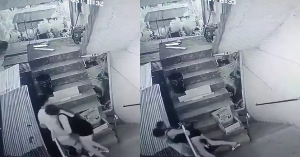 情侶嗌交出事！秘魯女走廊撲向男友疑力道過猛失平衡 雙雙墜樓1死1命危