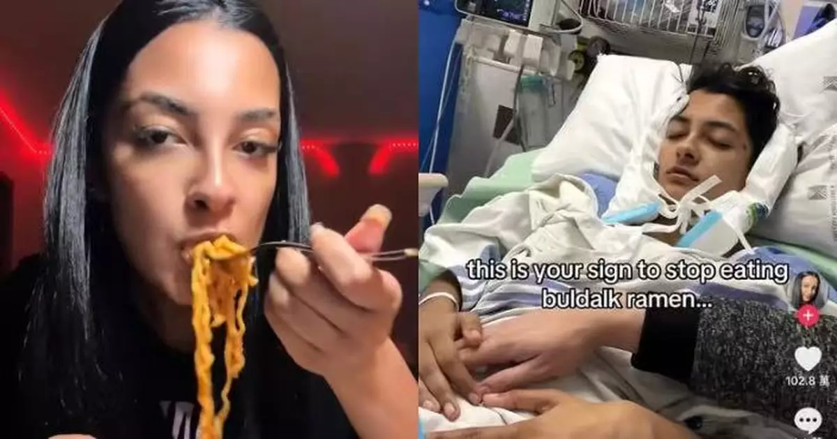 加國女網紅每週食3次火雞麵胃潰瘍 怒告品牌索償8500萬 後續1舉動惹議