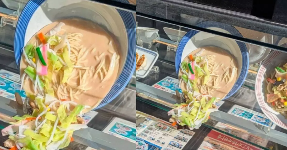 日本高溫破紀錄！多地高溫逼近40度 餐廳食物模型疑遭暴曬「融化」掀熱議