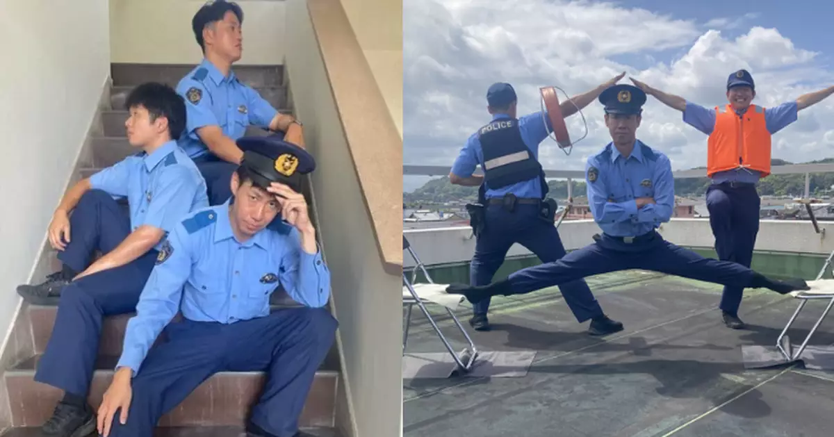 日警署招募新血出奇招 男警騷絕活劈高難度「一字馬」引關注