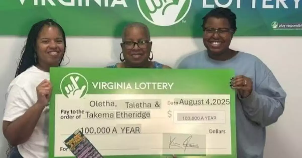 時隔40年再度中獎 美婦買彩票贏783萬頭獎幸運爆棚