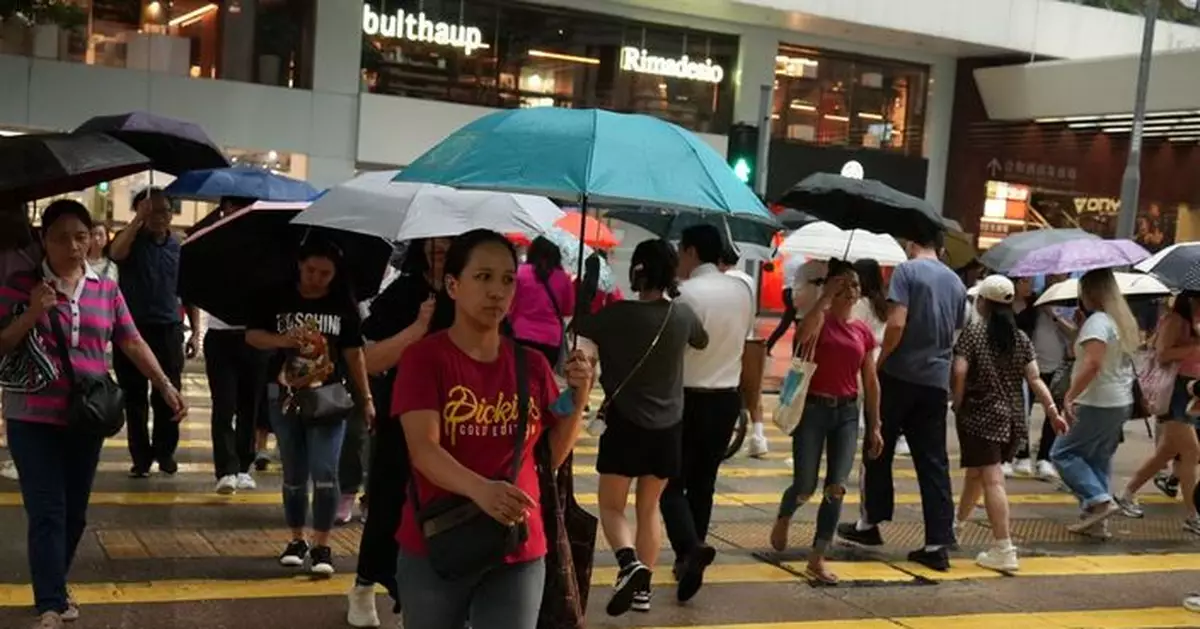 天氣 | 天文台一度發出黃色暴雨警告信號