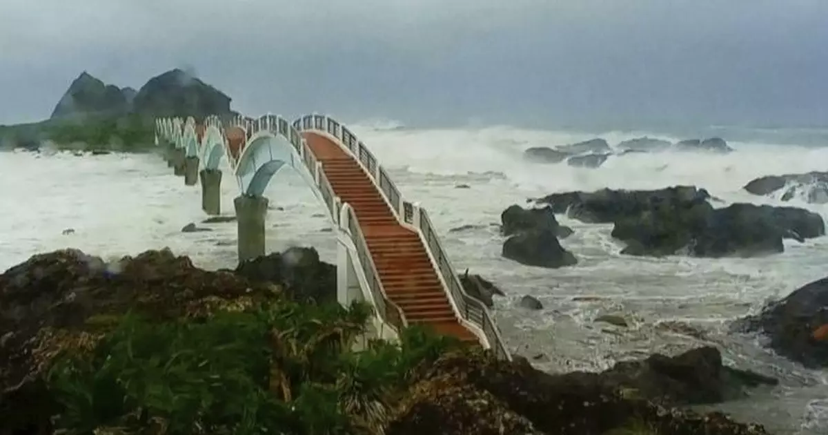 「楊柳」台東太麻里鄉沿海登陸　料周三晚至周四晨再登陸閩粵沿海