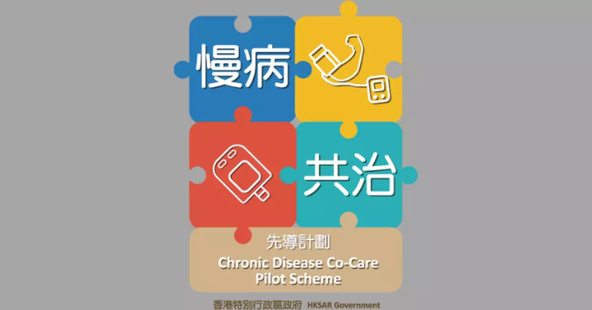 慢病共治先導計劃診症共付額9.1起上調3.1% 涉617個服務點