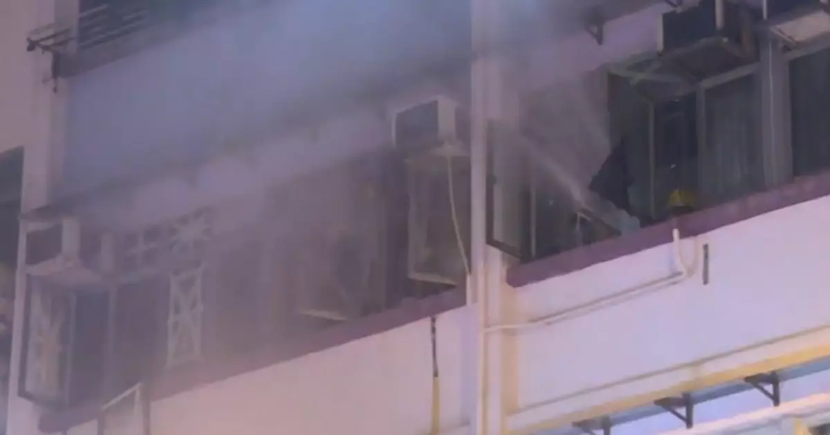 消防稱洗衣街火警與單位燈具有關 排除風扇或冷氣機引致