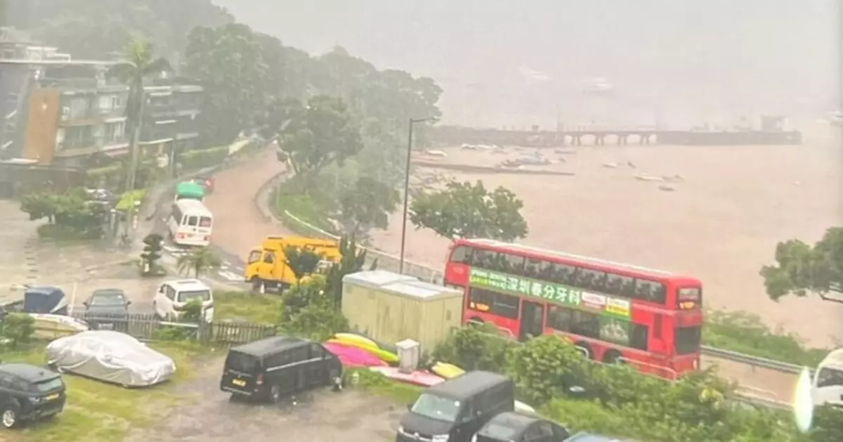 渠務署：截至中午確認及完成處理5宗水浸個案