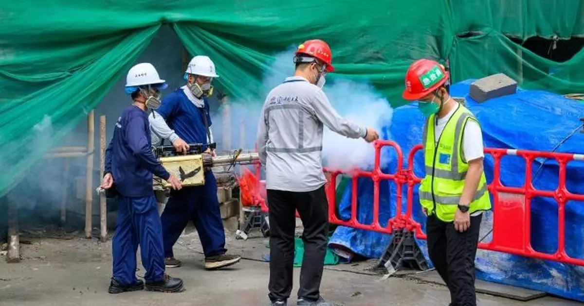 基孔肯雅熱 | 澳門現首宗本土確診個案　34歲男子與早前地盤個案有關聯